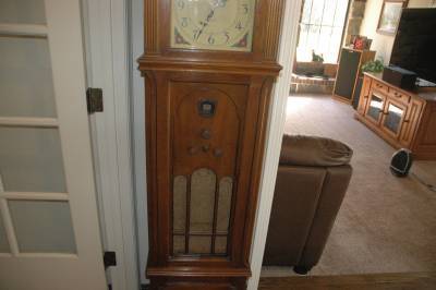 1932 Philco Model 71 Grandfather Clock Radio 