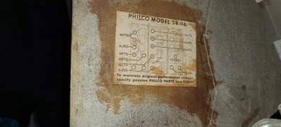 Philco 38-116 Console
