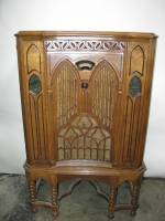 RARE Majestic GOTHIC Model 307 w/ Carved Pipes 