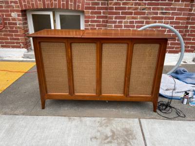 1962 Montgomery Wards Airline stereo console